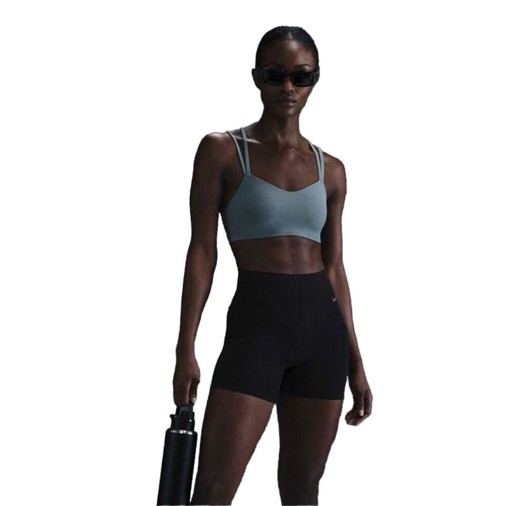 Nike Womens/Ladies Alate Spaghetti Strap Sports Bra / Smokey Blue